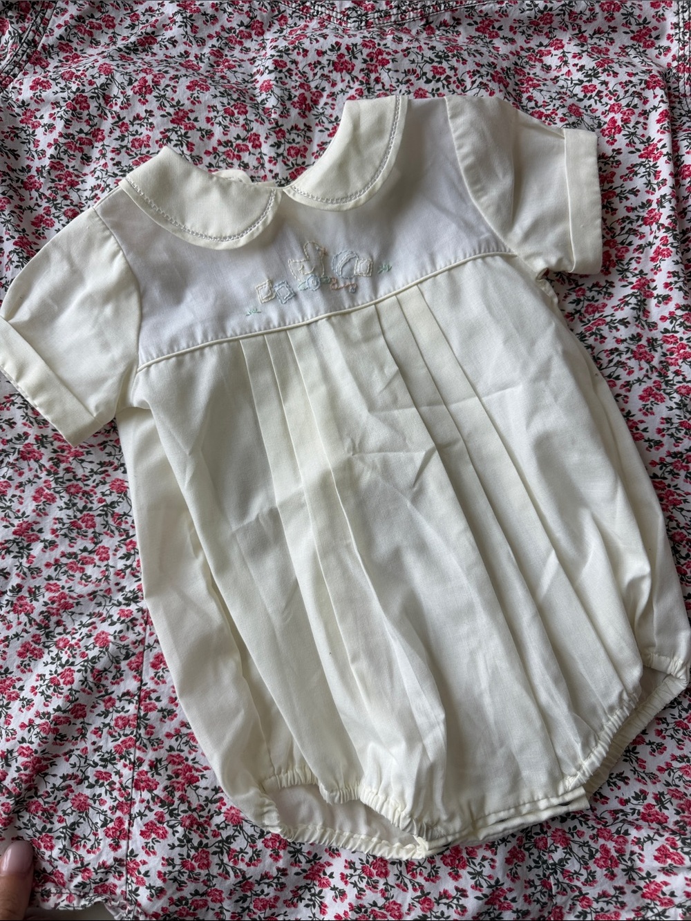Petit Ami lightweight baby onsie